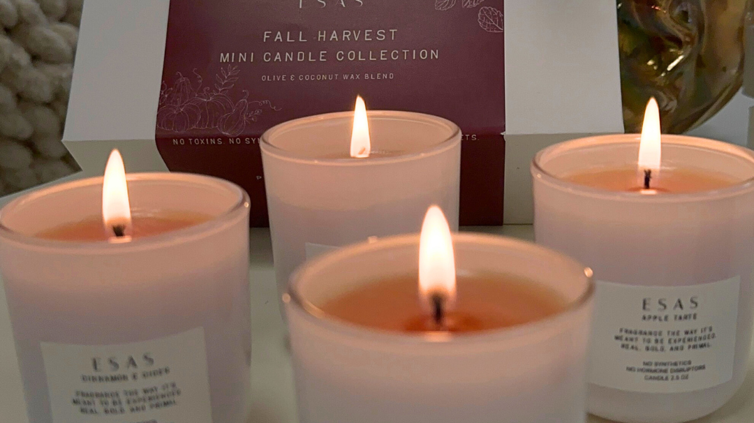 Introducing the Fall Harvest Mini Candle Collection