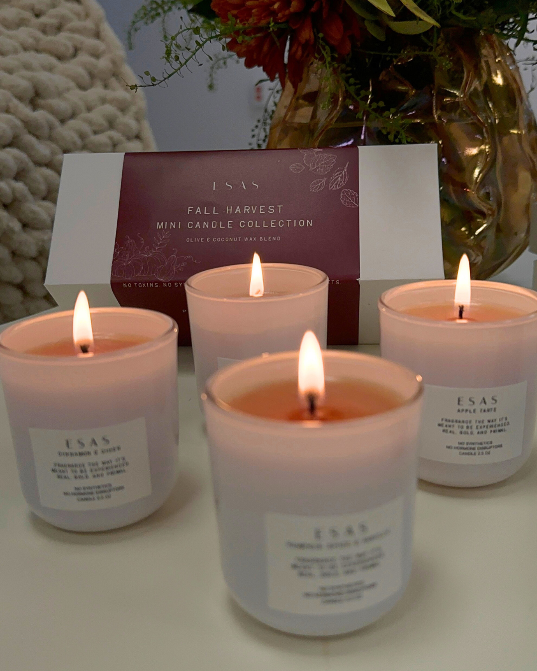 Introducing the Fall Harvest Mini Candle Collection