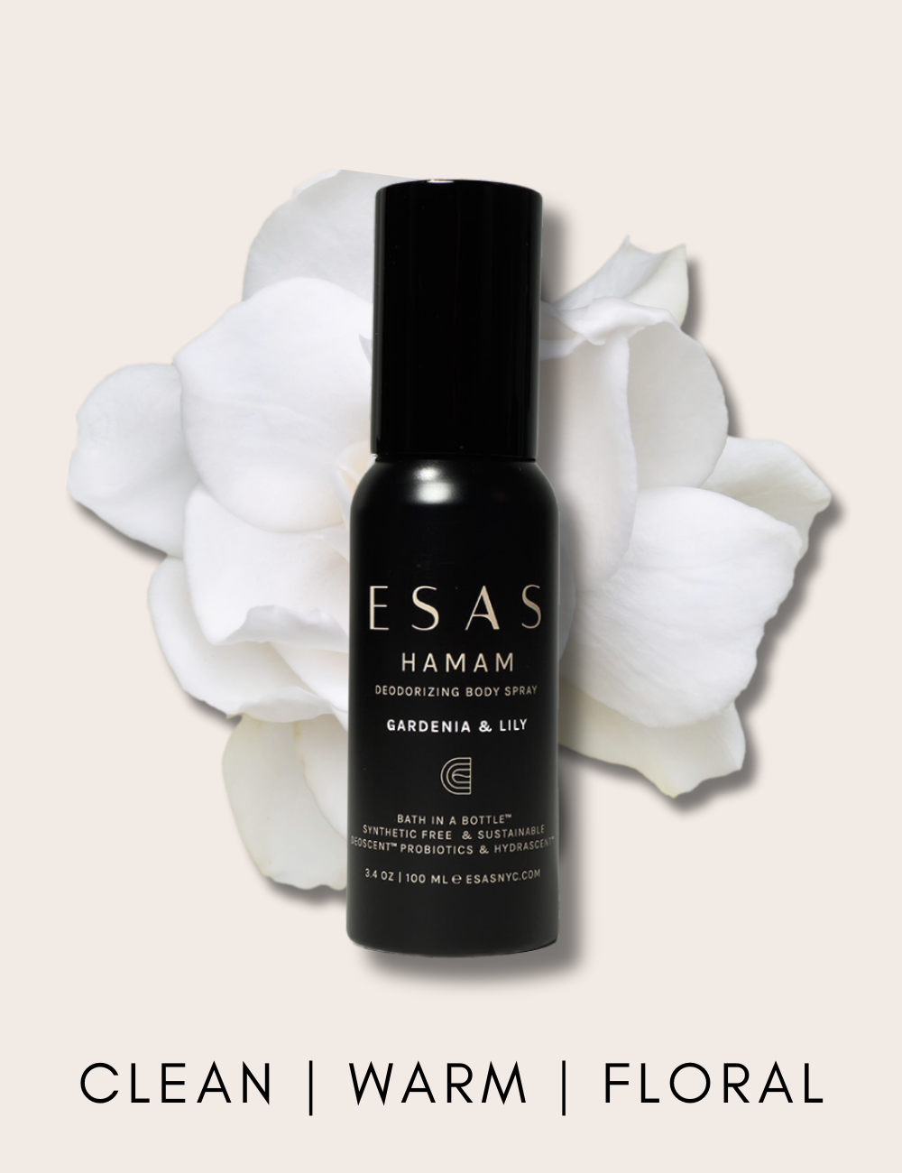 Gardenia & Lily Hamam Deo Body Spray – Esas Beauty