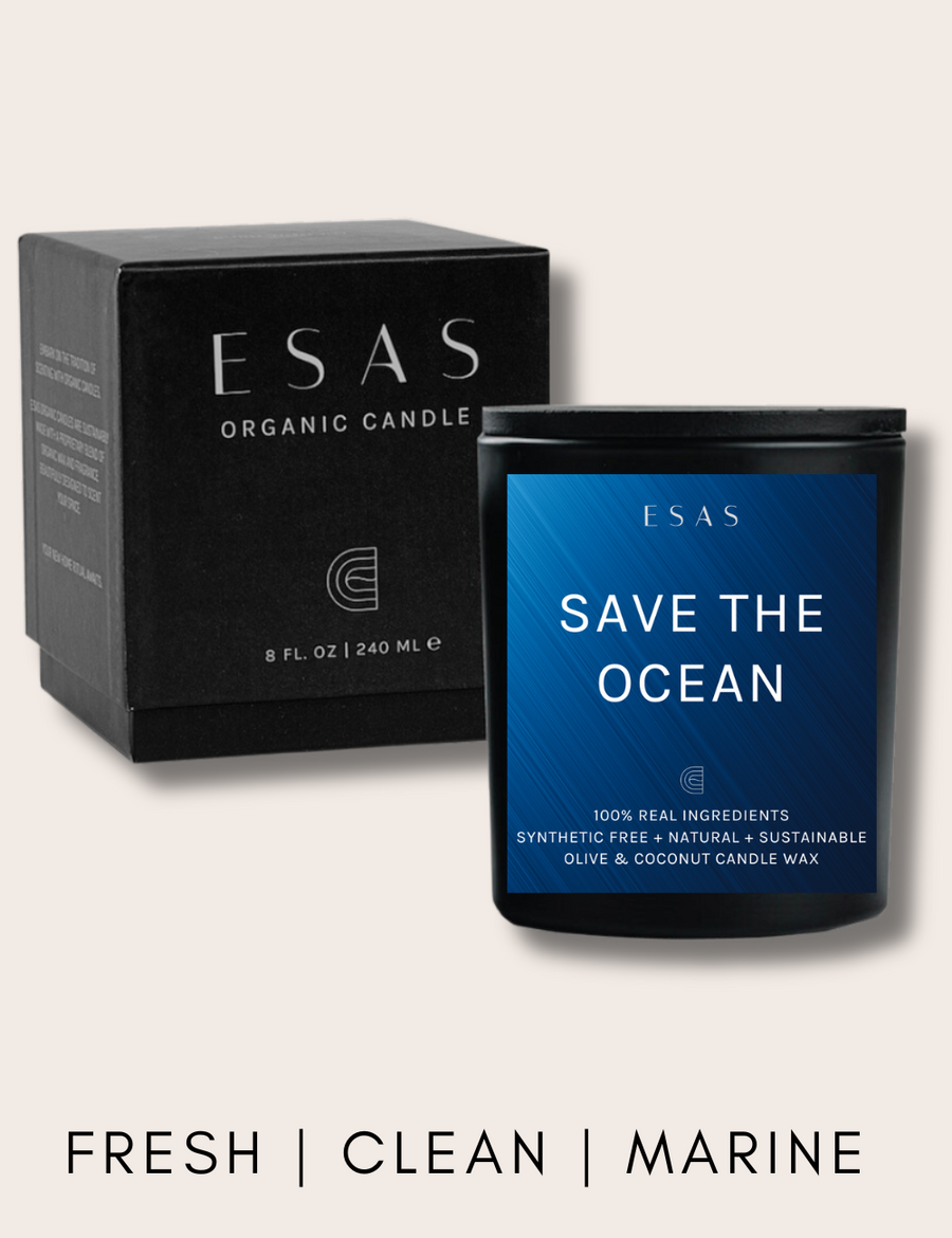 Save the Ocean Candle