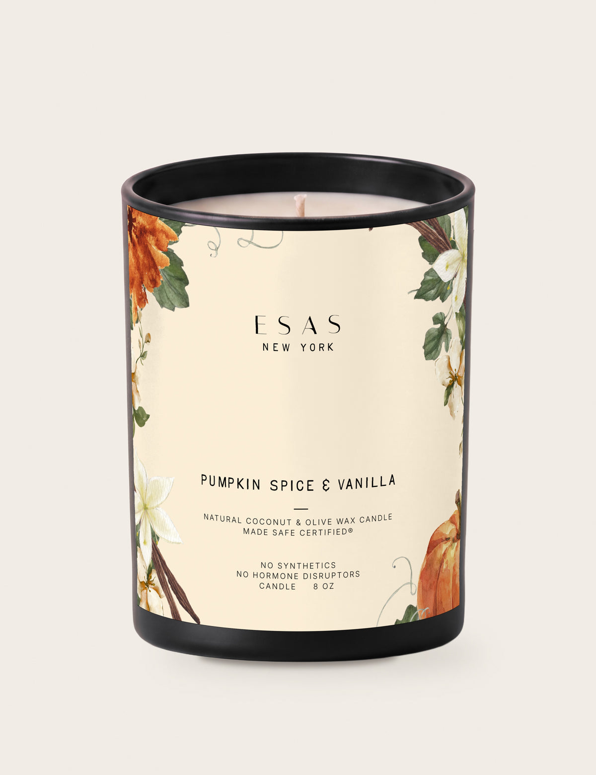 ESAS Pumpkin Spice & Vanilla Candle
