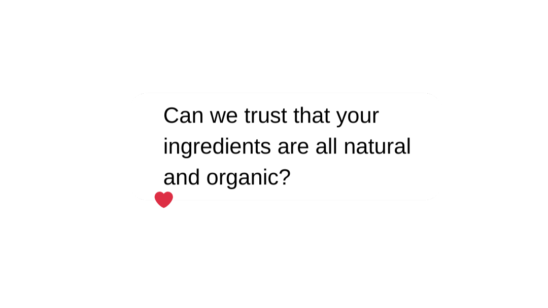 The #1 question we get is —> “But are you nontoxic??"
