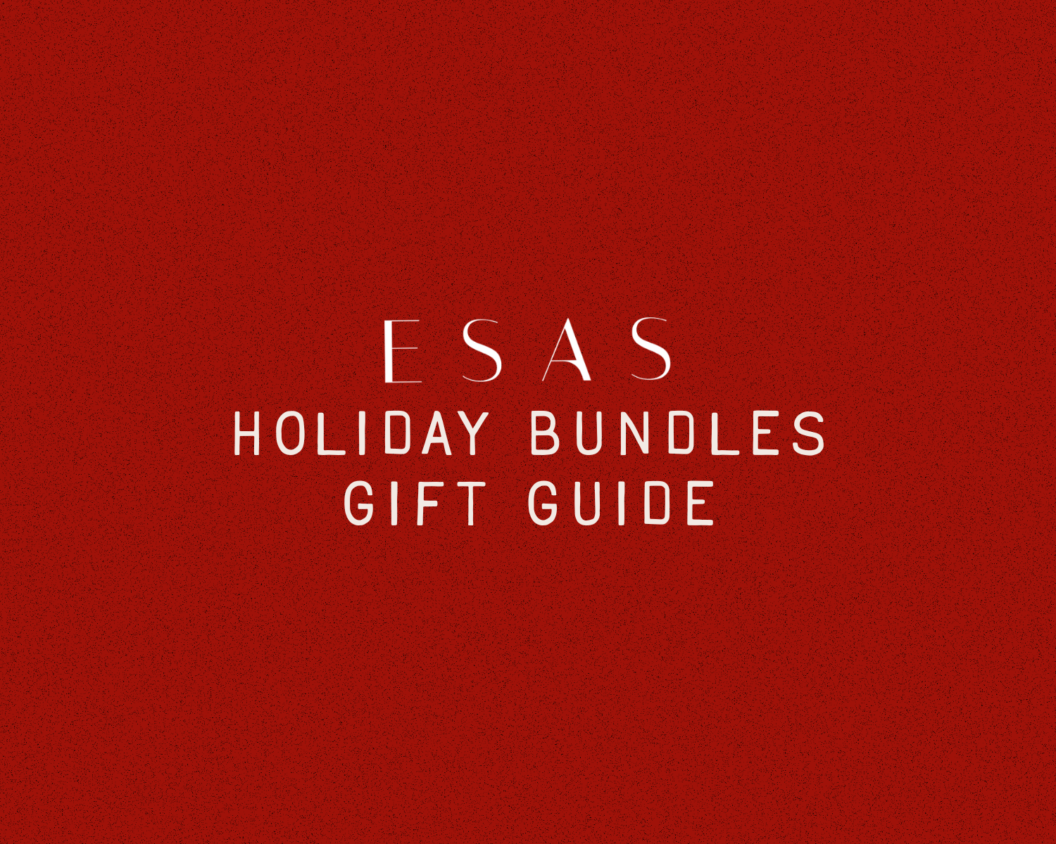 🎁 ESAS HOLIDAY GIFT GUIDE 2025