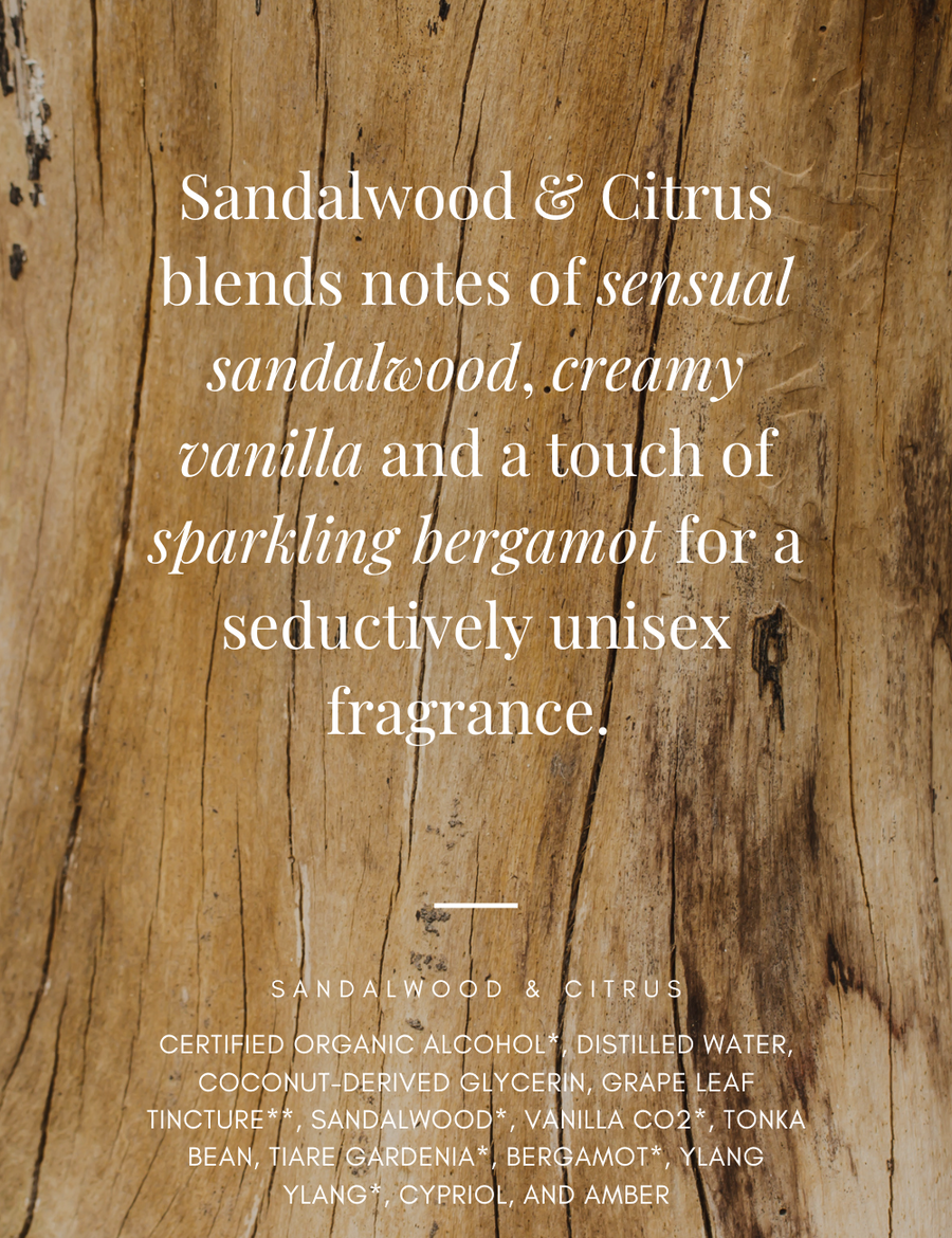 Sandalwood & Citrus Fragrance