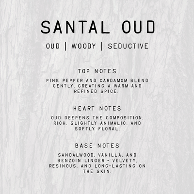 Santal Oud Fragrance – 0.33 oz