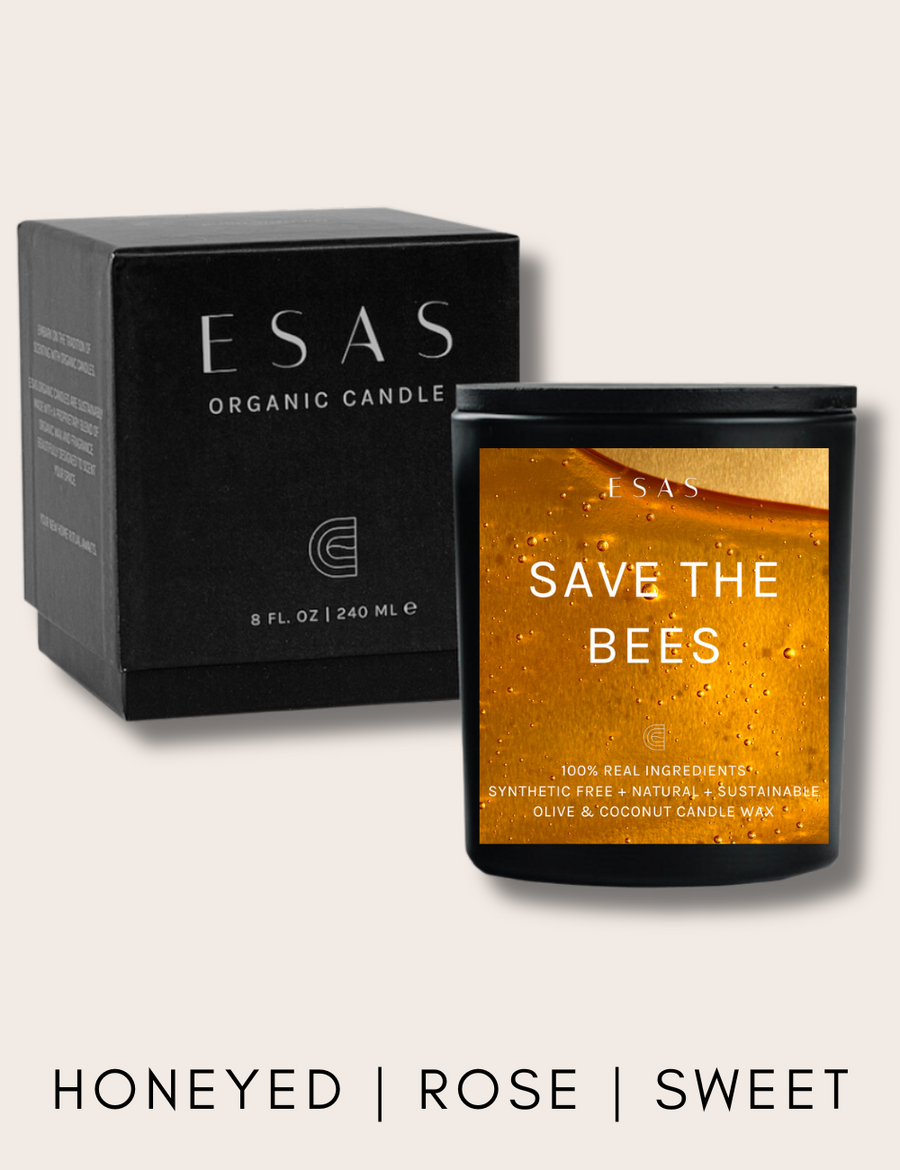 Save the Bees Candle