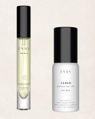 Iris Milk Fragrance + Hamam Duo