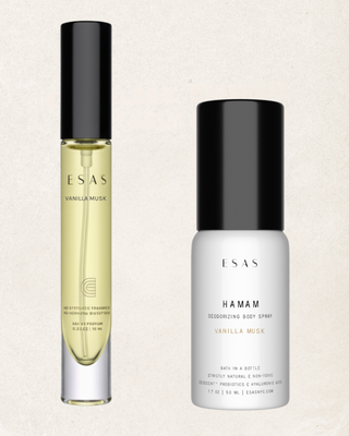 Vanilla Musk Fragrance + Hamam Duo