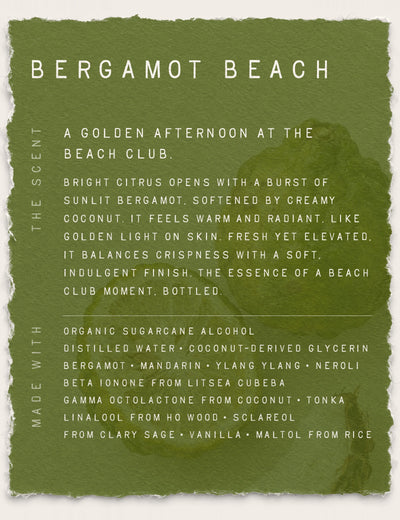 Bergamot Beach Fragrance