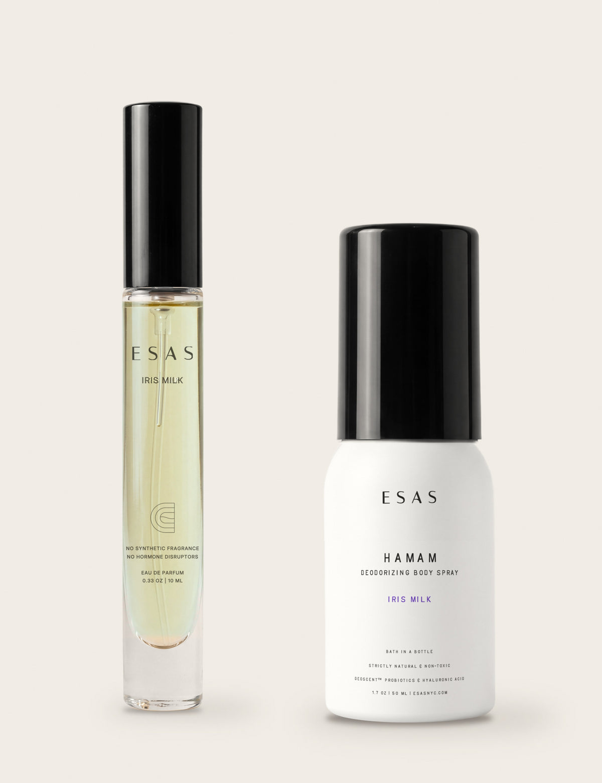 ESAS Iris Milk Fragrance + Hamam Duo