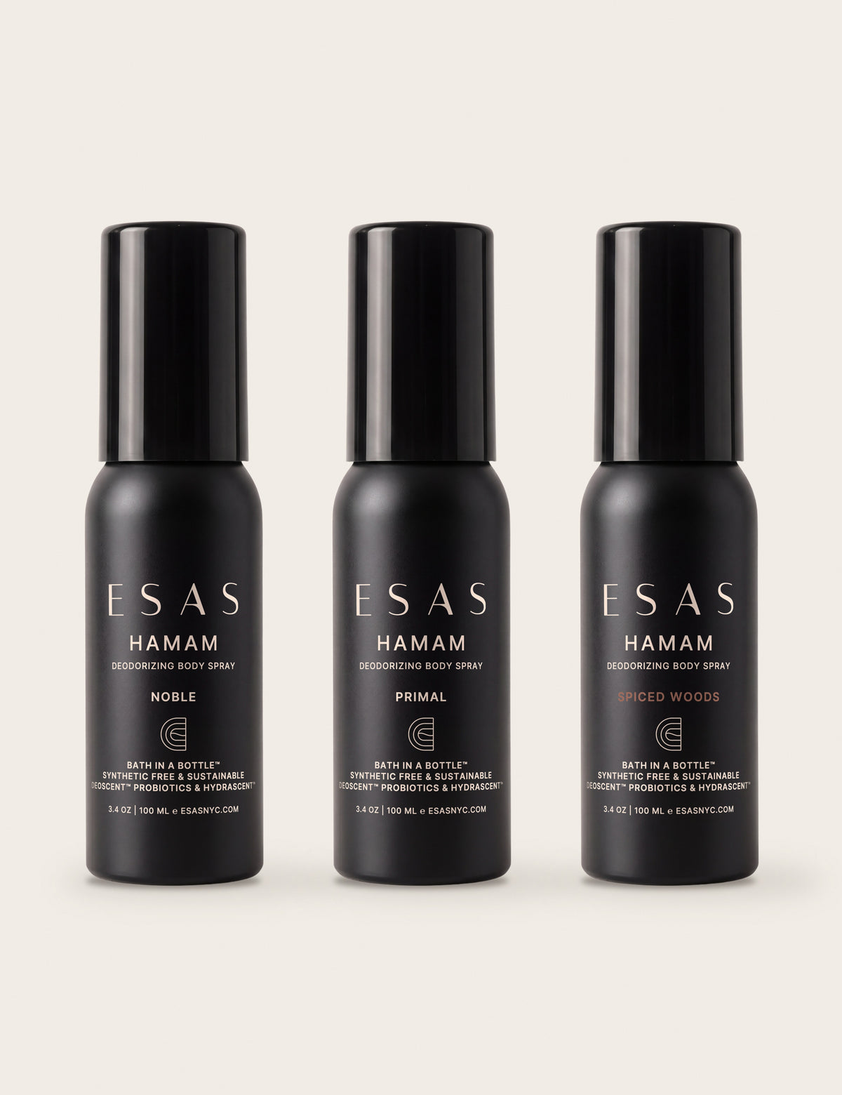 ESAS Modern Woods Hamam Trio