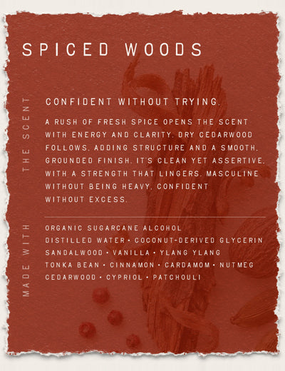 Spiced Woods Fragrance