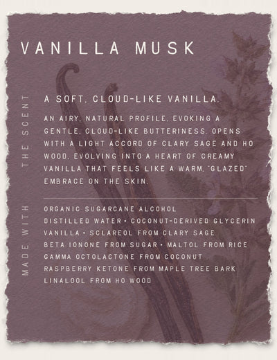 Vanilla Musk Fragrance